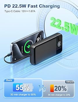 大容量33800mAhモバイルバッテリ iPad/iPhone/Android Amazon | 【2024薄型モデル・33800mAh大容量】モバイル